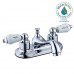 Glacier Bay Teapot 4 in. Centerset 2-Handle Low-Arc Bathroom Faucet in Chrome - B01JMZUARQ